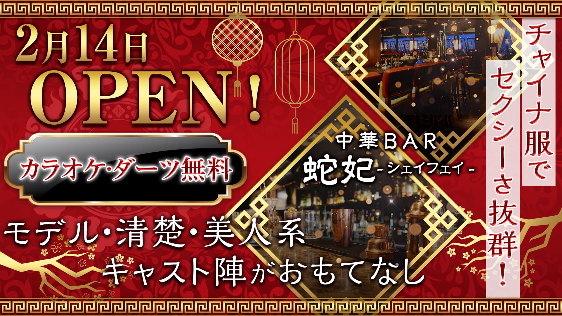 中華BAR蛇妃 -シェイフェイ- (新橋ガールズバー) - メイン画像